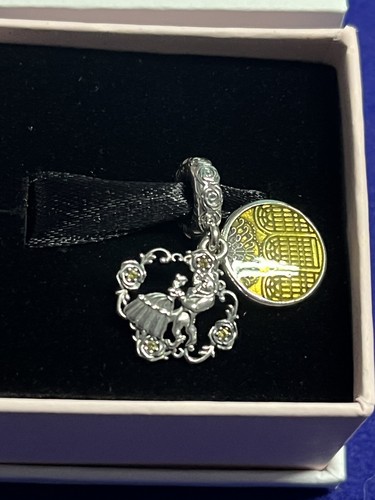 Disney Parks Pandora Beauty and the Beast Dancing Charm NEW HTF - Picture 3 of 9