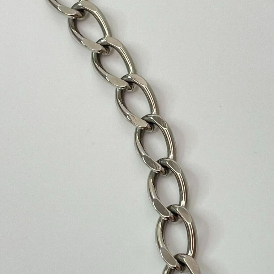 CHANEL 98P Vintage Silver Logo CC Pendant & Chain Belt | eBay CHANEL 98P Vintage Silver Logo CC Pendant & Chain Belt | eBay