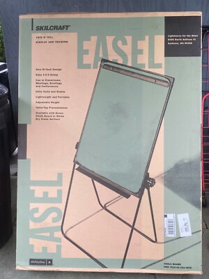 abilityone - chalkboard- easel display & training chalkboard green