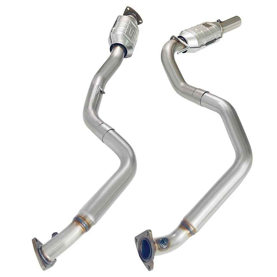 2x Catalytic Converter for 2003-2005 Chevrolet Express 2500/3500 4.8L/6.0L Foto 2 de 4