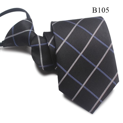 Lazy Men's Zipper Necktie Casual Business Wedding Slim Zip Up Neck Tie Cravat ☾ - Picture 12 of 29