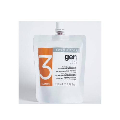 Genus Seven Shades Maschera Caramello 200ml: Addio Capelli Spenti