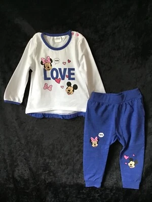 Minnie Mouse,, Disney, conjunto, camisa/pantalón, 80,86,92, dos colores, manga larga, licencia - Imagen 1 de 4