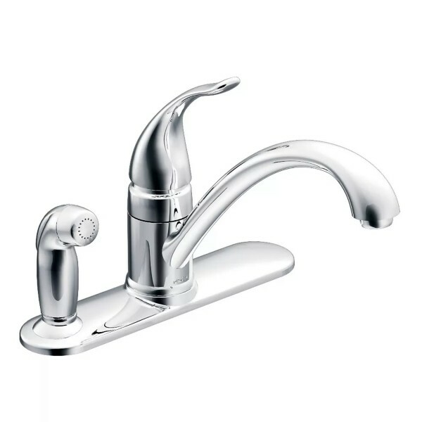 ●WITHOUT WARNING MOEN CANADA Single-Handle Kitchen Faucet w/Side sprayer