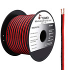 100Ft 12/2 Calibre 2 Pines 2 Colores Rojo Negro Conexion De Cable Cable Elec...