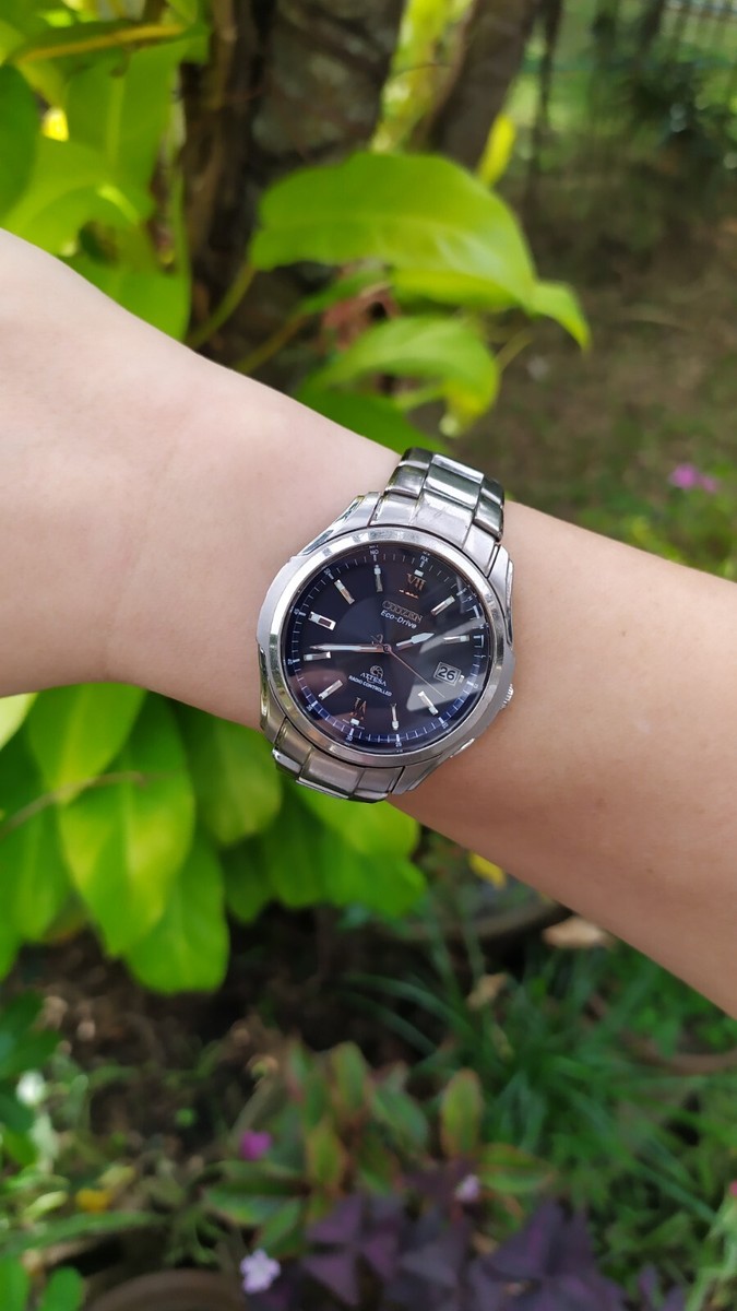 Citizen Attesa ECO RC Titanium Sapphire H.410-T005870. Good