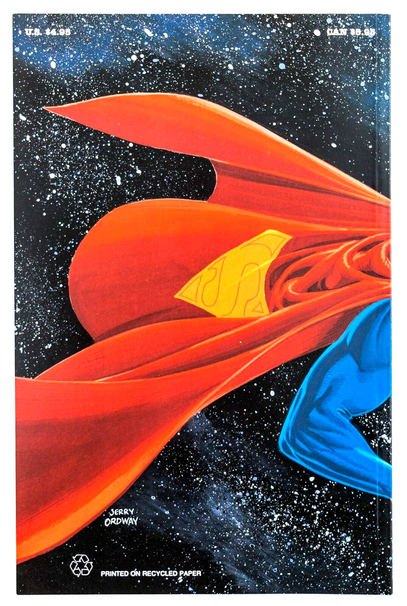 Superman For Earth #1 (1991 DC) Prestige Format, Kerry Gammill