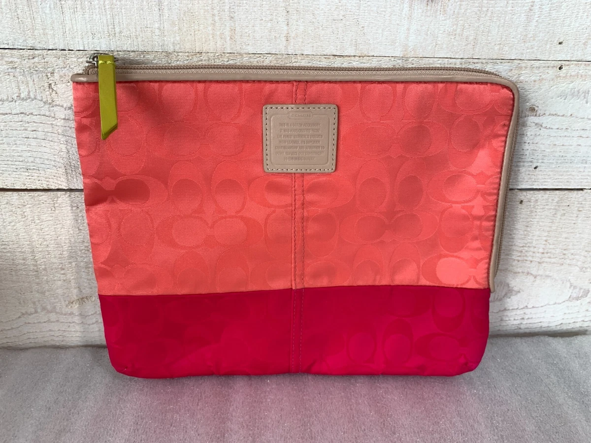 Coach ipad pouch sale