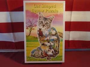 cat shaped puzzle