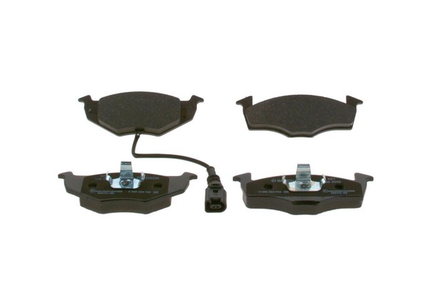Bosch BremsbelÄGe Skoda Fabia 6Y5 6Y2 6Y3 542 545 VW Polo 9N 9A 9N2 9N4-image