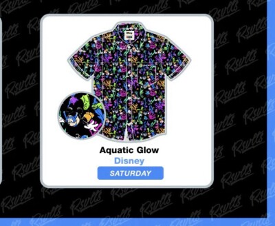 RSVLTS SDCC Aquatic Glow 2XL *New w/ Tags*