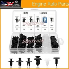 For Toyota Fixing Fastener Kit Bumper Fender Liner-Push Type Retainer Clips-car