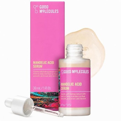 Good Molecules Mandelic Acid Serum - Gentle AHA Exfoliating Serum 1 fl oz
