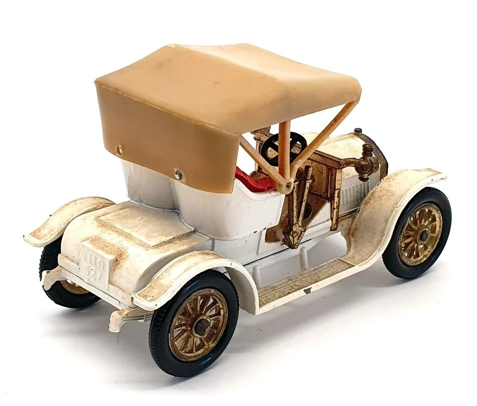 Matchbox Modelos de ayer Y-4 - 1909 Opel Coupe - blanco Foto 2 de 4