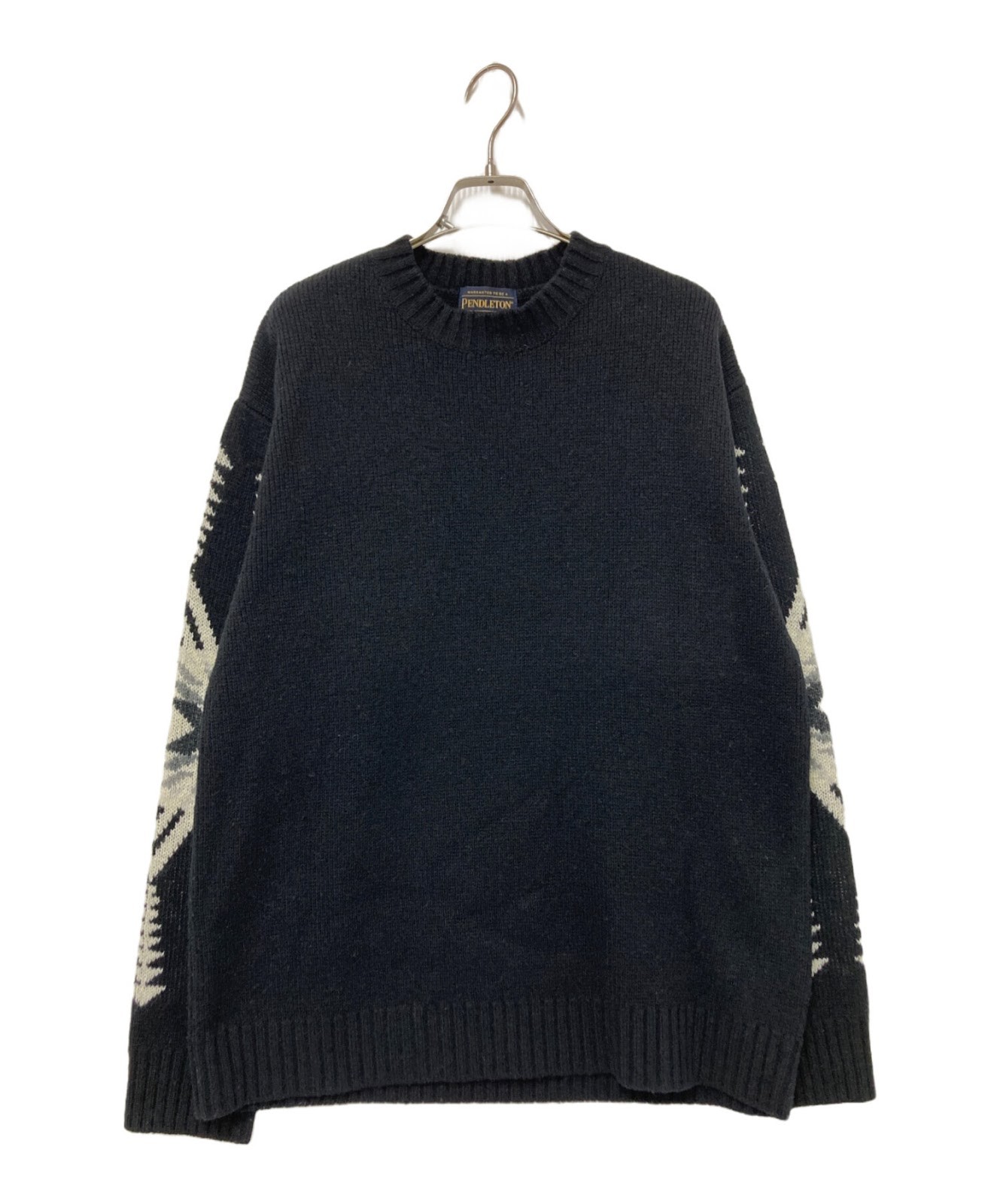 PENDLETON Native American pattern knit Size: L Me… - image 1