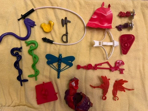 Vintage 1980's Masters of the Universe MOTU Weapon & Accessories Lot