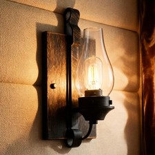 Wall Light Vintage 2 Pack indoor Oil Rubbed B...