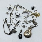 44.0g Sterling Silver 925 Precious Metal Scrap Jewelry Lot — photo 1