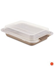 Advanced 9" x 13" Bronze Covered Cake Pan