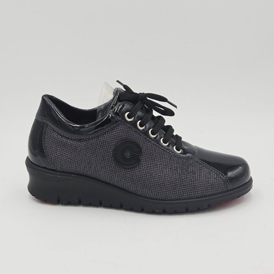 Damenschuhe Cinzia Imprint 39 Sneaker Stoff Lack 285CN