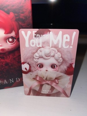 SKULL PANDA YOU FOUND ME PLUSH DOLL PENDANT MOLDY MUFFIN