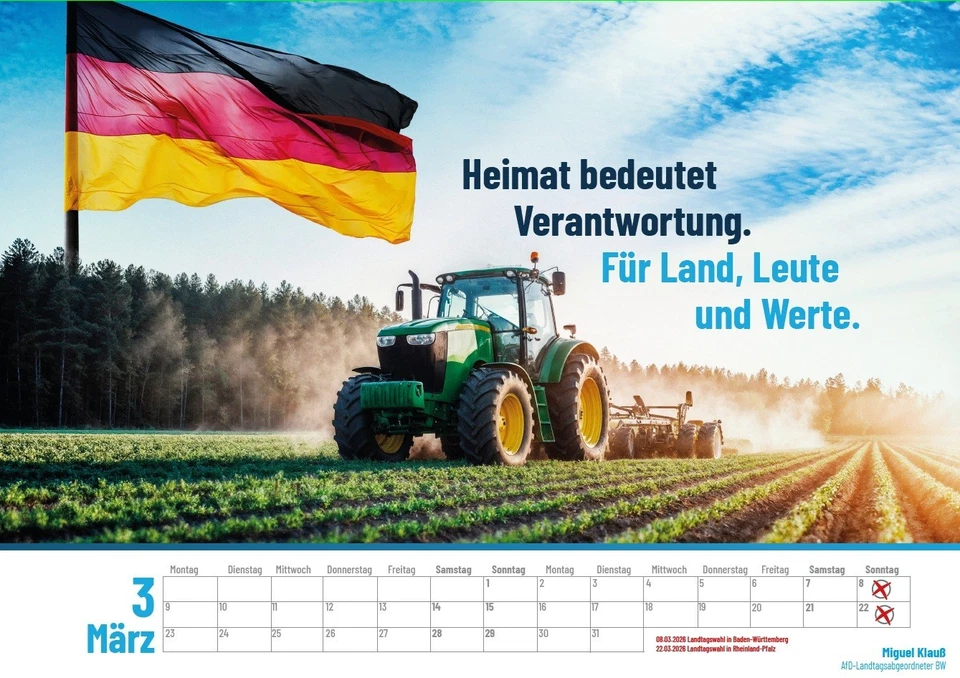 Patriotenkalender 2026 - Bild 4 von 4