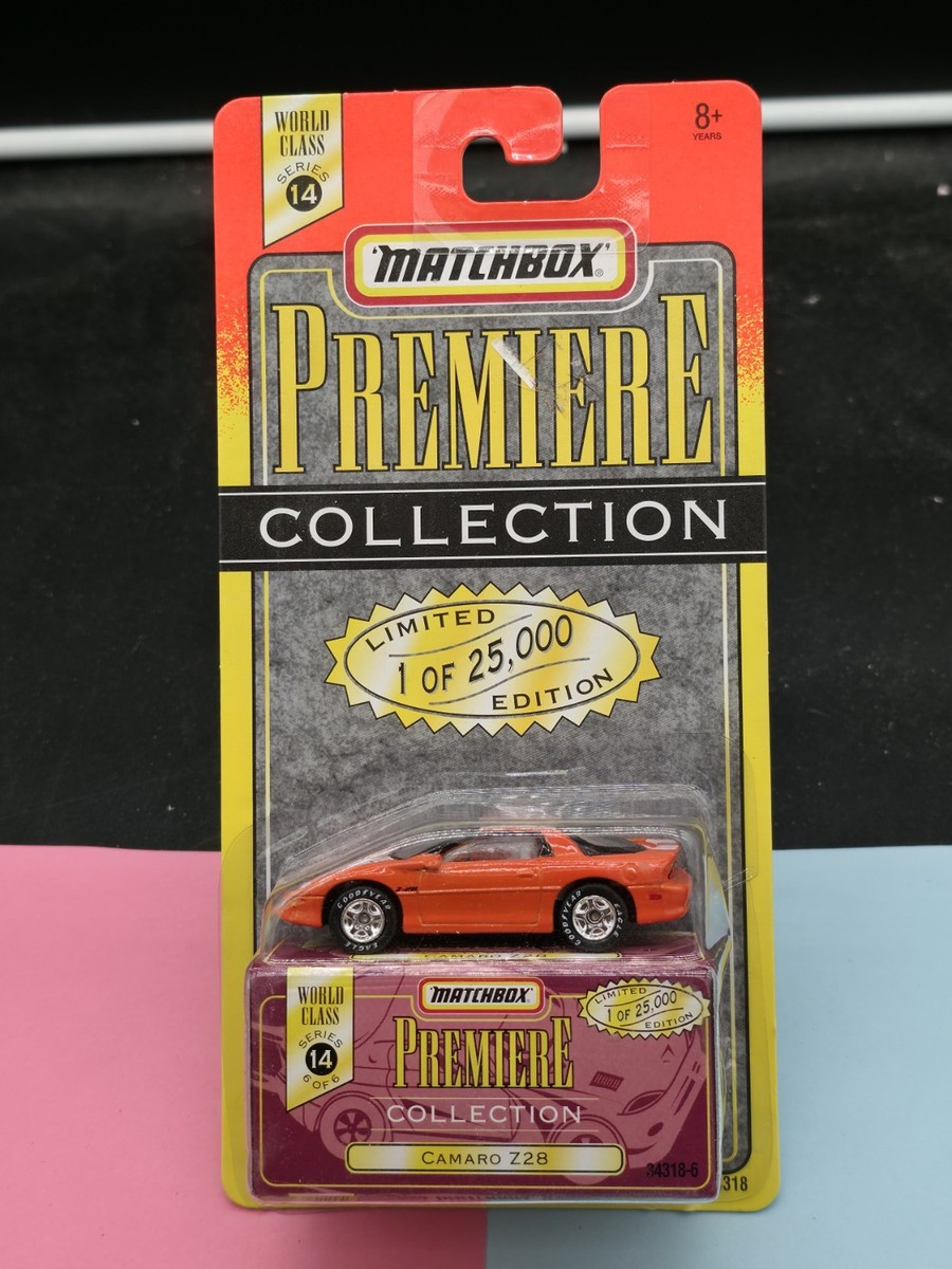 MAtchbox Premiere Collection Camaro Z28 orange series 14 | eBay