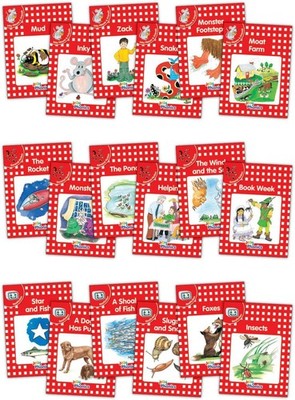Jolly Phonics Readers, Complete Set Level 1: In Precursive Letters (British Engl