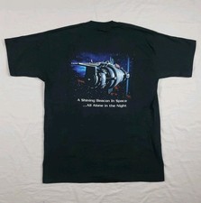 Vintage 1997 Babylon 5 Movie Promo T Shirt Single Stitch Back Hit Black adult XL