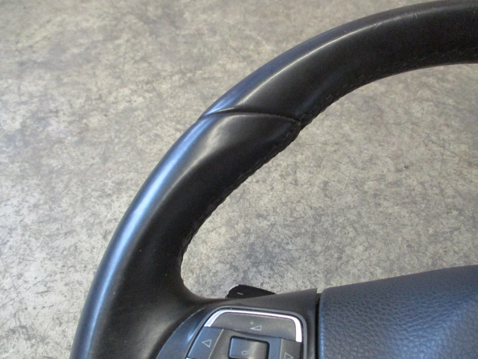 Lederlenkrad Sportlenkrad VW Passat CC 3C Lenkrad 3C8419091M schwarz - Bild 4 von 4