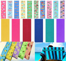 2 X Large Sunlounger Towel Straps Beach Sunbed Holiday Windy Pegs Camping