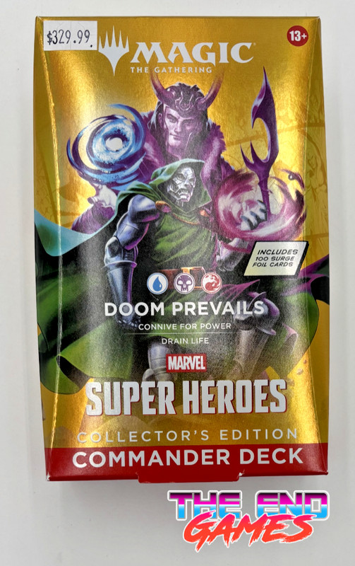 MTG Marvel Super Heroes Commander Deck Collector's Edition Doom Prevails New