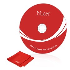 CD/VCD/DVD Player Cleaner Kit Laser Lens Cleaning Disc Double Brush NS-1