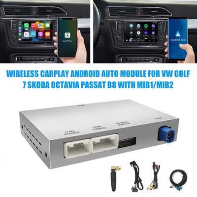 Wireless Carplay Android Auto Module for VW MIB1/MIB2 platform Golf 7