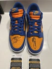 Jalen Brunson Karl Anthony Towns Signed Nike Dunks Size 9.5 Knicks Jsa Coa Hot!