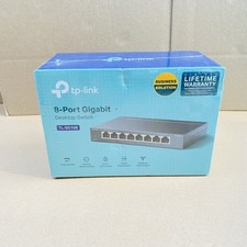 New TP-Link TL-SG108 8-Port Gigabit Desktop Ethernet Switch 10/100/1000 Mbps