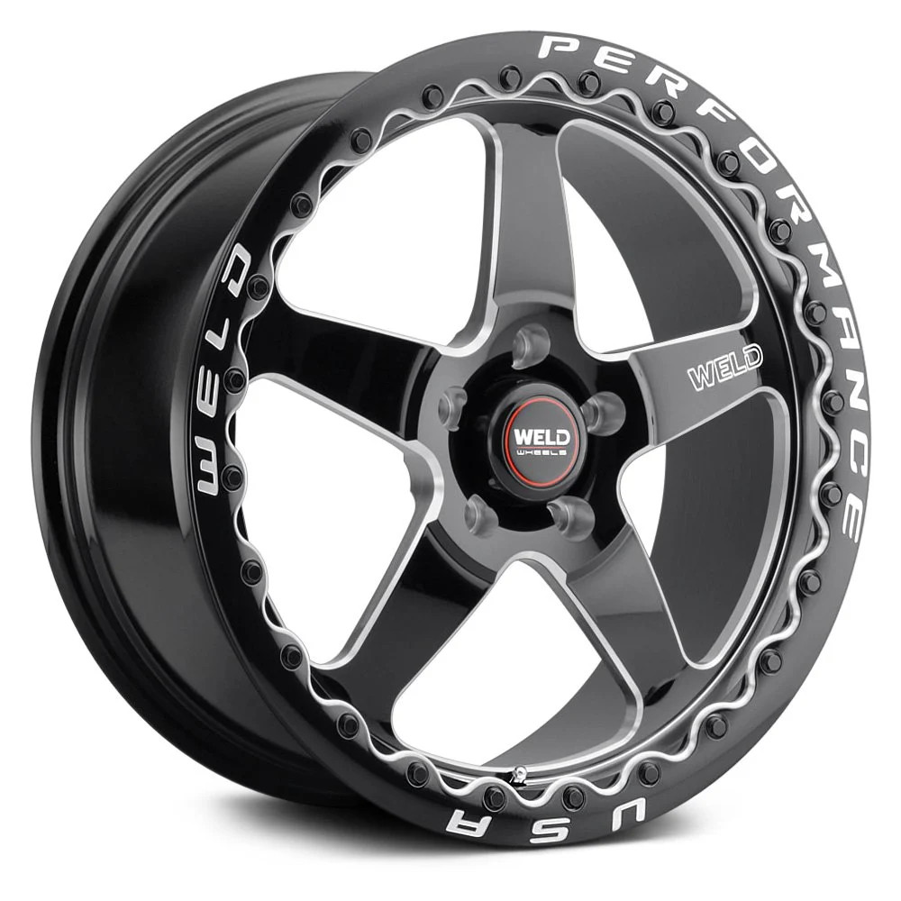 Weld Performance S904 Ventura Beadlock Wheels 17x10 (38, 5x139.7) Rims Set of 4