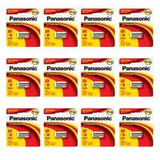 12pc Panasonic 3V CR-123 2/3A Photo Lithium Battery Compatible With EL123 K123A