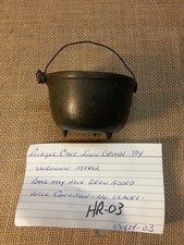 Antique Cast Iron 3 Legged Bean Pot Childs Toy