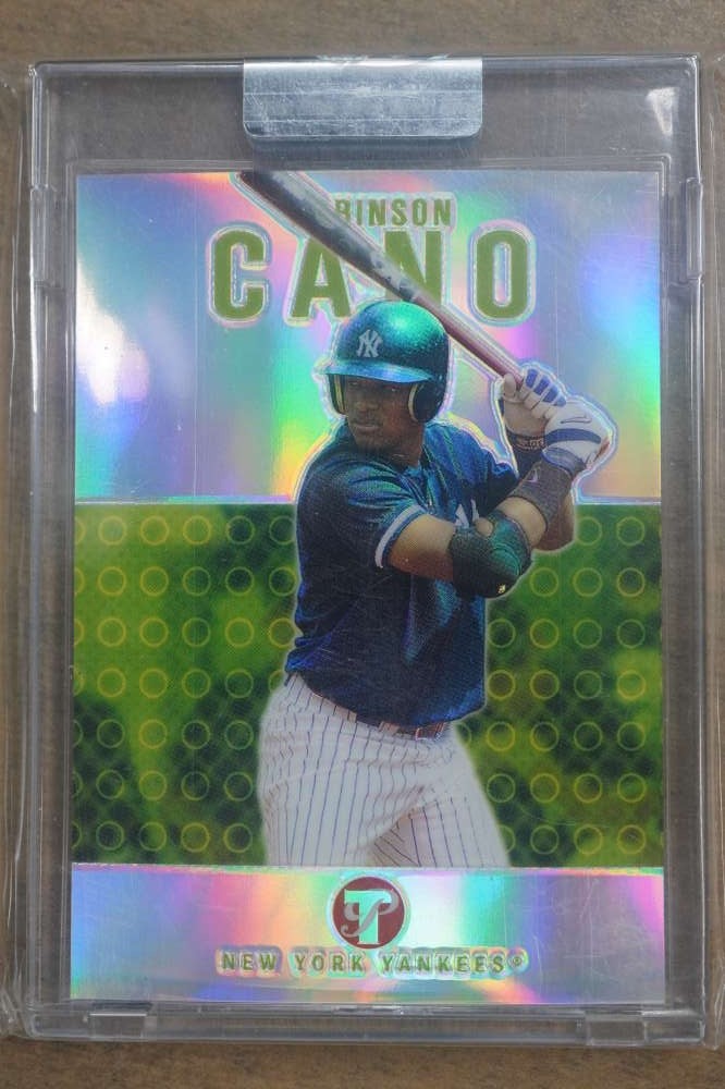 2003 Topps Pristine Robinson Cano Refractor /1599 #179 Rookie DA141