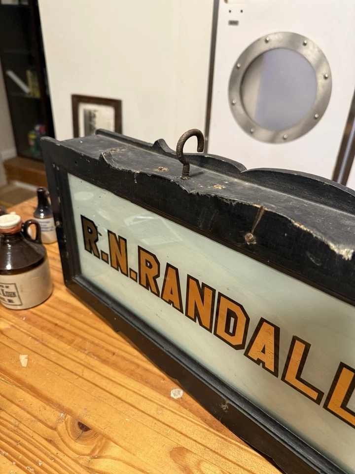 Vintage Doctor Sign Light Up Trade 1910s Advertising Country Primitive Folk Art - Image 4 of 4