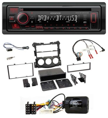 Kenwood Lenkrad CD USB Bluetooth DAB Autoradio für Nissan 370Z 2009-2013 Roadste