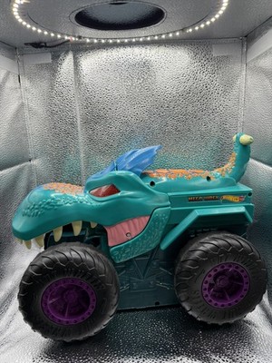 Hot Wheels Monster Trucks Car Chompin Mega Wrex Lights/ Sounds READ