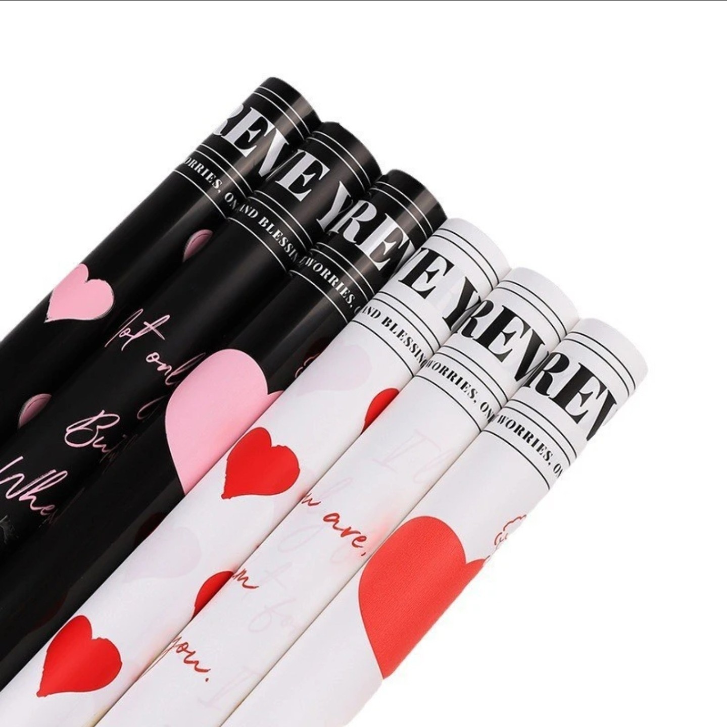 Korean Wrapping paper Luxury Brands Waterproof 20 Sheets - Next Day Shipping