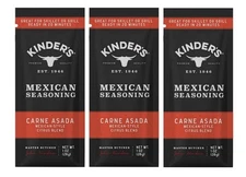 Kinder's Mexican Carne Asada Seasoning Mix 3 Pack