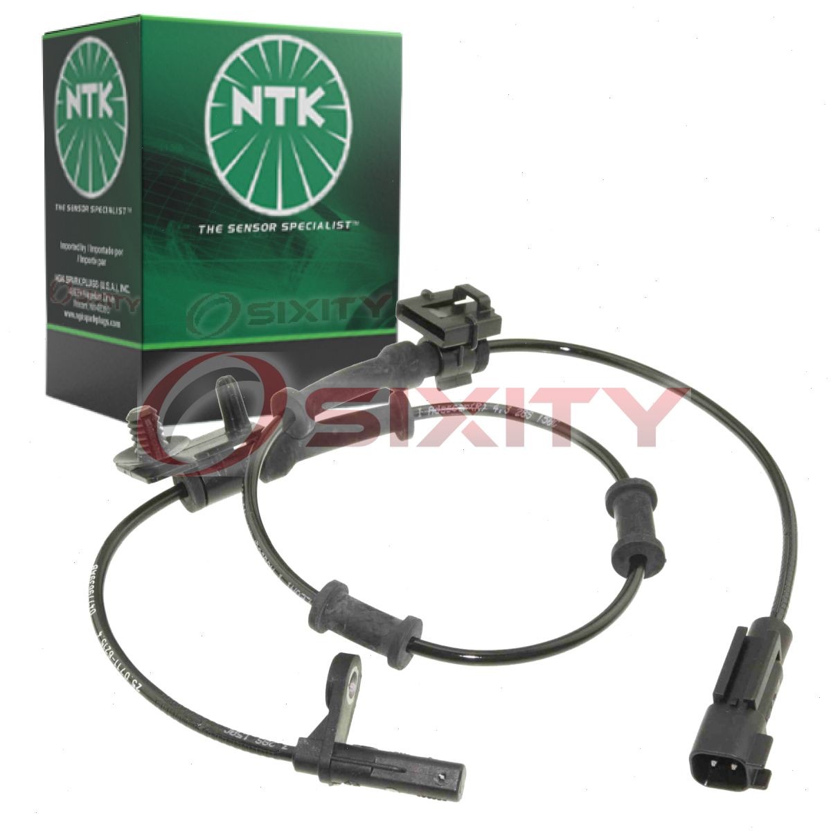 NGK NTK AB1012 ABS Wheel Speed Sensor for 241-1015 Antilock Brake System jv