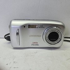 Olympus Camedia D-545 Zoom 4.0MP Compact Digital Camera Silver Tested