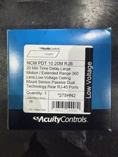 Acuity nLight NCM PDT 10 20M RJB 360° Ceiling Occupancy Sensor NEW