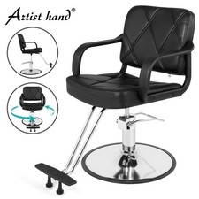 New Black Hydraulic Barber Chair Beauty Salon Spa Shampoo Hair Styling Equipment