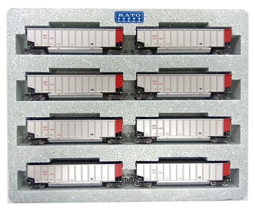Coffret de 8 wagons Cole Porter 106 4629 - KATO USA - N - NEUF - 2025 | Condition: Neuf